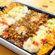 ホットプレートで夏野菜タコライス