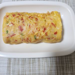 とももの作ってみた!投稿(お弁当、おつまみに【茶碗蒸しみたいなだし巻きたまご】)