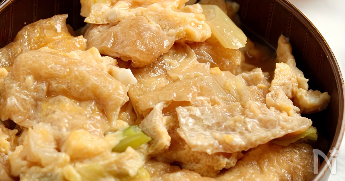 京都発祥の最強節約飯!衣笠丼♪ | レシピサイトNadia