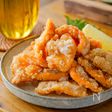 【居酒屋のほや唐揚げ】カリッとサクッとごまニンニク味♪