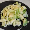 食材2つで時短【鶏ひき肉とキャベツのとろ味噌炒め】の工程1