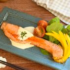 焼いてかけるだけ5分♡鮭のレモンマヨソース【他のお魚でも♩】