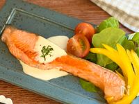 焼いてかけるだけ5分♡鮭のレモンマヨソース【他のお魚でも♩】