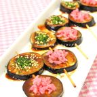 たこ焼き気分♪deナスのソース焼き