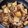 厚揚げと豚肉のすき焼き風炒めの工程5