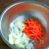 青梗菜のコッチョリ(青梗菜の浅漬けキムチ)の工程2
