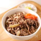 煮込まない牛丼＼お肉柔らか／寝かせるのが秘訣！