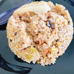 りんの作ってみた!投稿(お家コンロでできる! パラっとレタスチャーハン(料理のコツ))