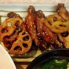 ゆきぼうの作ってみた!投稿(ご飯もビールもすすむ味！手羽中と蓮根のハニーマスタードソテー)