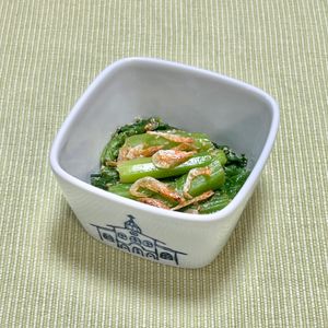 キャピタンの作ってみた!投稿(【３分副菜】お弁当に！彩りきれいな小松菜の桜えび和え)