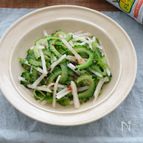 【ゴーヤの美味しさに驚愕！！】ゴーヤと梨のシャキシャキサラダ