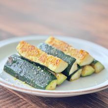 8割ほったらかし*ズッキーニのカレーソテー