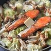 味噌ダレがたまらない!塩鮭で野菜たっぷりちゃんちゃん焼き