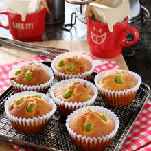 魅惑の甘じょっぱ系♡枝豆とチーズのマフィン！