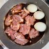 茶色がうまい！お酢でさっぱり【鶏と卵の甘辛煮】の工程3