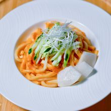 食べるほどにハマる！韓国風明太子うどん