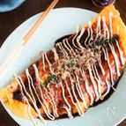【10分・ヘルシー】お好み焼きオムレツ