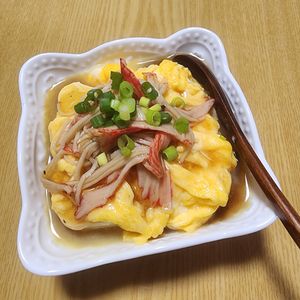 ナムディの作ってみた!投稿(【天津飯風あんかけ冷奴】とろ〜り♡簡単満足な節約副菜!)