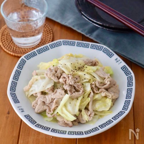 材料2つで作れる！基本の野菜炒め