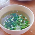 3分で完成🙌〈オクラのスープ〉味付け1つの簡単レシピ！