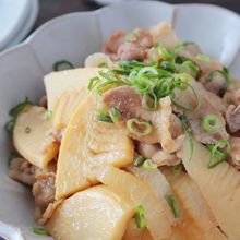 驚く美味さ＊豚こま肉とタケノコ・大根のオイスター炒め