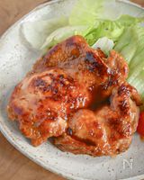 酢の力でお肉やわらか♪鶏肉の照り焼き