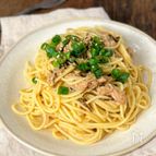 【ツナ塩昆布ポン酢パスタ】混ぜるだけで簡単
