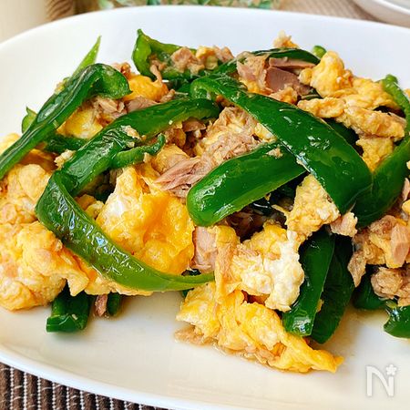 スピードおかず ピーマンとツナの卵焼き炒め By Chiko レシピサイト Nadia ナディア プロの料理家のおいしいレシピ