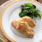 鶏肉の白みそワインバター焼き