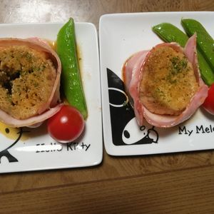 ももの作ってみた!投稿(えっ❣️えのきステーキ♡)