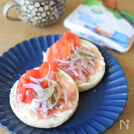 クリームチーズと生ハムのオープンサンド By Ayachin レシピサイト Nadia ナディア プロの料理家のおいしいレシピ