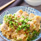 【絹揚げの肉巻きみぞれ煮】たっぷりおろしでさっぱり♪