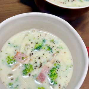 momoの作ってみた!投稿(【ブロッコリーチャウダー】濃厚コクうま♡くたっと美味しい♪)