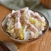 ネギ塩がハマる！【豚バラ大根炊き込みご飯】