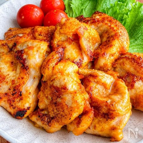 【タンドリー風チキン】食材ひとつでパパッと簡単おかず♪