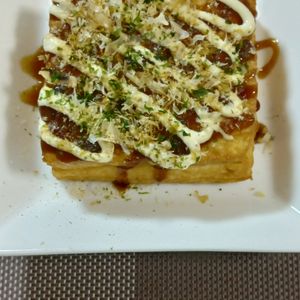 ちゃこの作ってみた!投稿(チーズイン【厚揚げとツナのお好み焼き風】あと一品・おつまみに)
