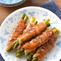 【基本のアスパラ肉巻き】下茹で不要◎我が家争奪戦レシピ！