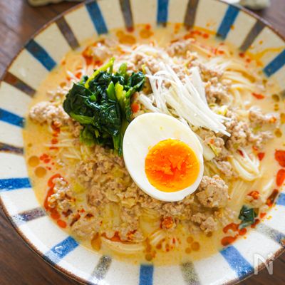 夏に食べたい！コクうま担々素麺