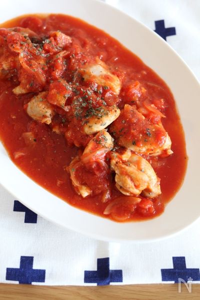 鶏肉のトマト煮込み By 若子みな美 レシピサイト Nadia ナディア プロの料理家のおいしいレシピ