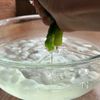 菜の花とホタルイカの和え物の工程2