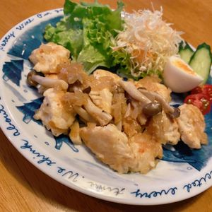 ねおたんの作ってみた!投稿(【チキンとしめじのオニオンバター】しっとり食感 旨み濃厚)
