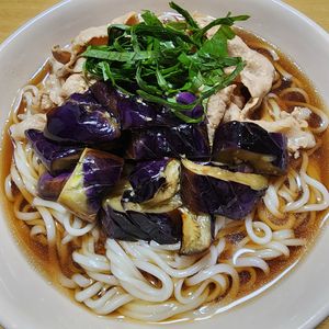 ナムディの作ってみた!投稿(豚しゃぶと揚げなすのぶっかけそうめん【#簡単#ランチ】)
