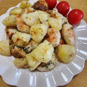 ナムディの作ってみた!投稿(【のり塩じゃがチキン】ほっくりしっとり♪素材の味が美味しい♡)
