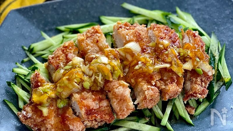 ママレードソースの【ザクザク油淋鶏】 | レシピサイトNadia