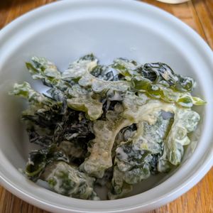 れいかの作ってみた!投稿(大人のゴーヤサラダ★ゴーヤとわかめの柚子胡椒マヨ)