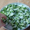 混ぜるだけ！夏野菜たっぷり【和風サルサブルスケッタ】の工程1