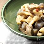 トマトの塩漬調味料「そるとまと®」で豚肉とれんこんの煮物