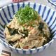 【えのきとわかめの梅肉和え】レンジで簡単！さっぱり腸活おかず