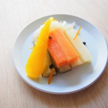 オレンジ風味のピクルス