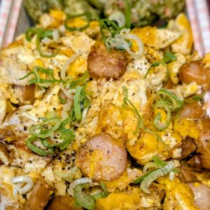 まゆのの作ってみた!投稿(【食べ盛りが大歓喜！ういたま3分丼】簡単/時短)